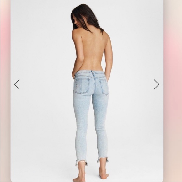 NWT rag & bone Cate Mid-Rise Skinny Thunderbird
Slim Fit Ankle Acid Indigo Jeans - Picture 3 of 16